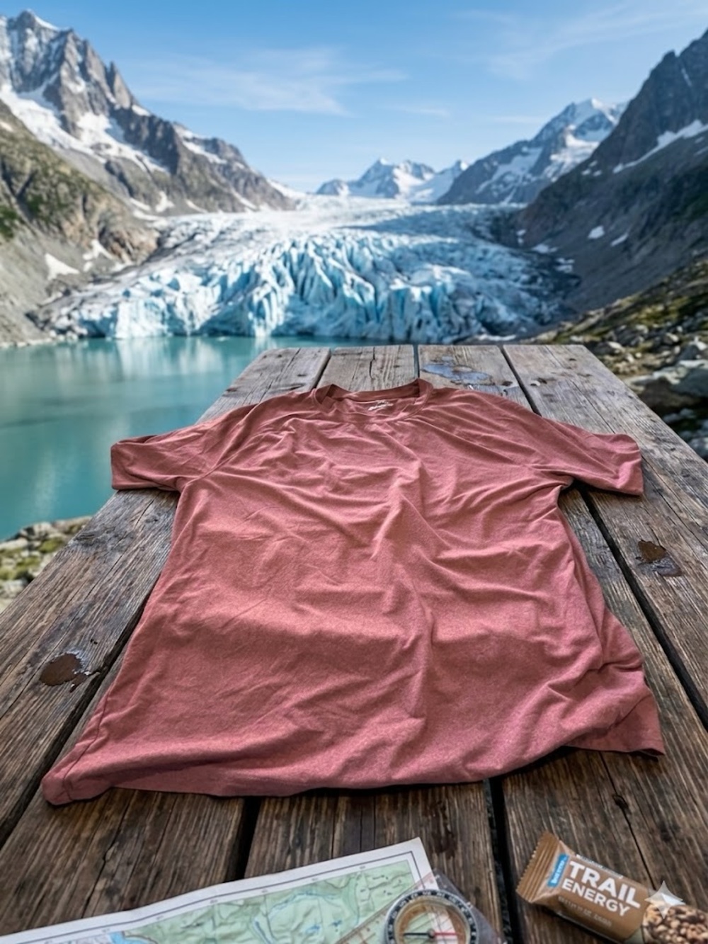 Men's Short Sleeve Crew Neck T-Shirt - Dusty Rose